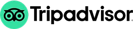 Tripadvisor logo featuring a green circle with an owl design and the word 'Tripadvisor'