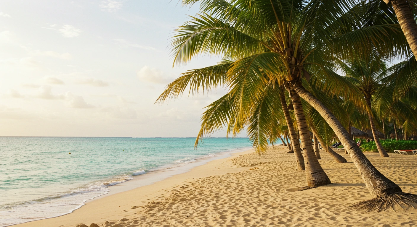 Tourists enjoying water activities at Macao Beach Punta Cana