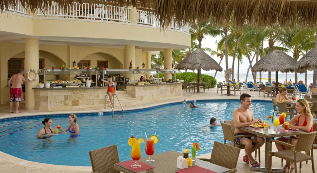 Guests enjoying a family-friendly all-inclusive resort in Punta Cana