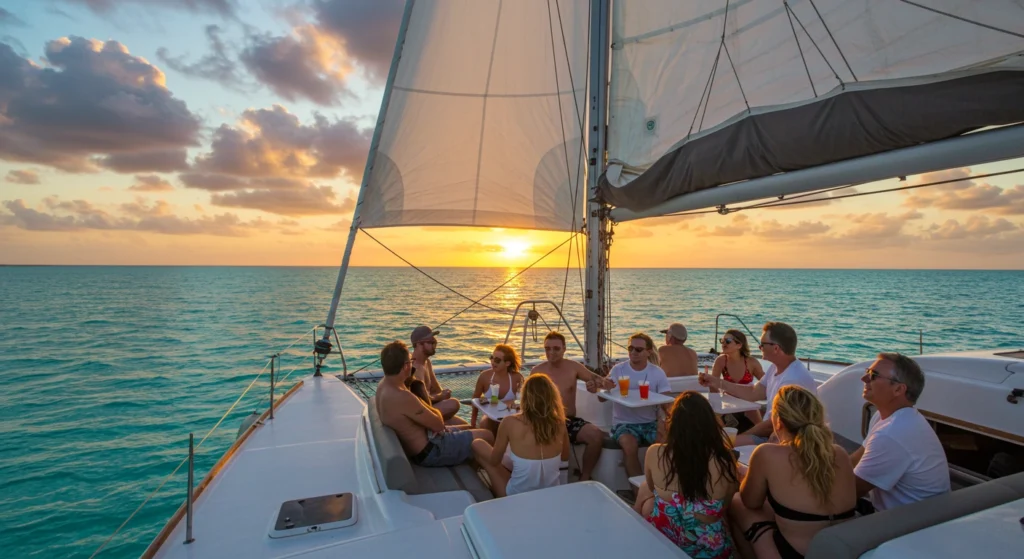 Set Sail on a Catamaran Sunset Cruise