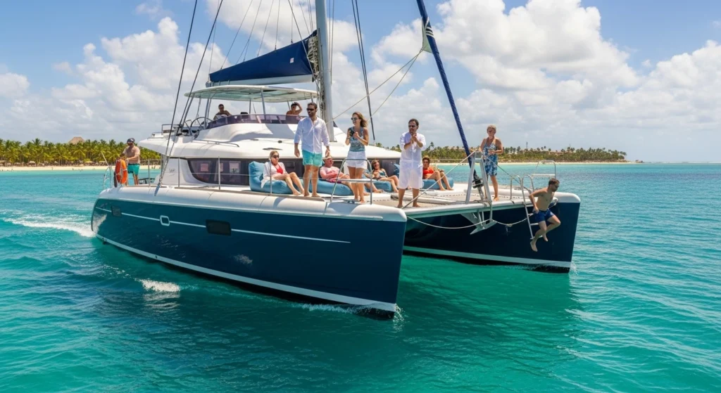 Right Catamaran Experience in Punta Cana in April