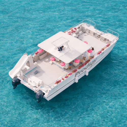 bachelorette catamaran