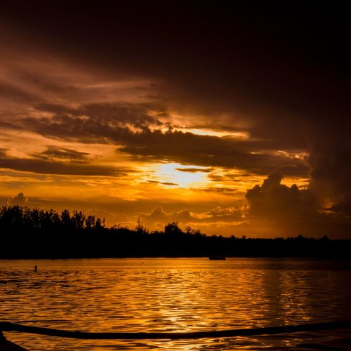 private sunset catamaran