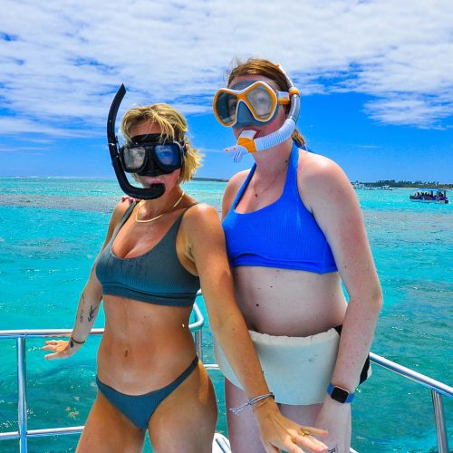 snorkeling catamaran